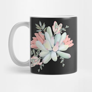 Succulent Flower Arrangement Mug